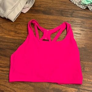 Lululemon sports bra with phone pocket